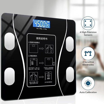 Mastrek Smart Body Fat Scale - Digital Bathroom Scale with App Connectivity