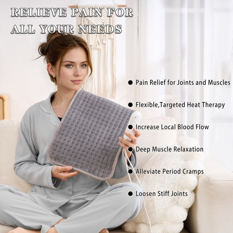 Mastrek Electric Heat Pad - Heating Pad for Back, Neck, Shoulder