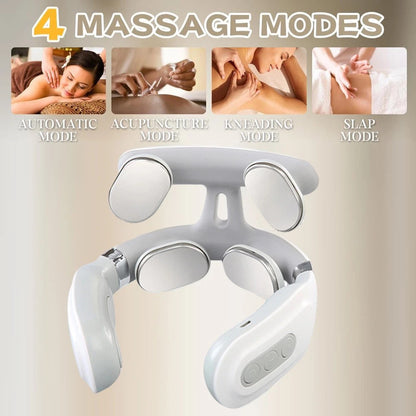 Mastrek Electric Cervical Neck Massager - Pulse Massage for Neck & Shoulders