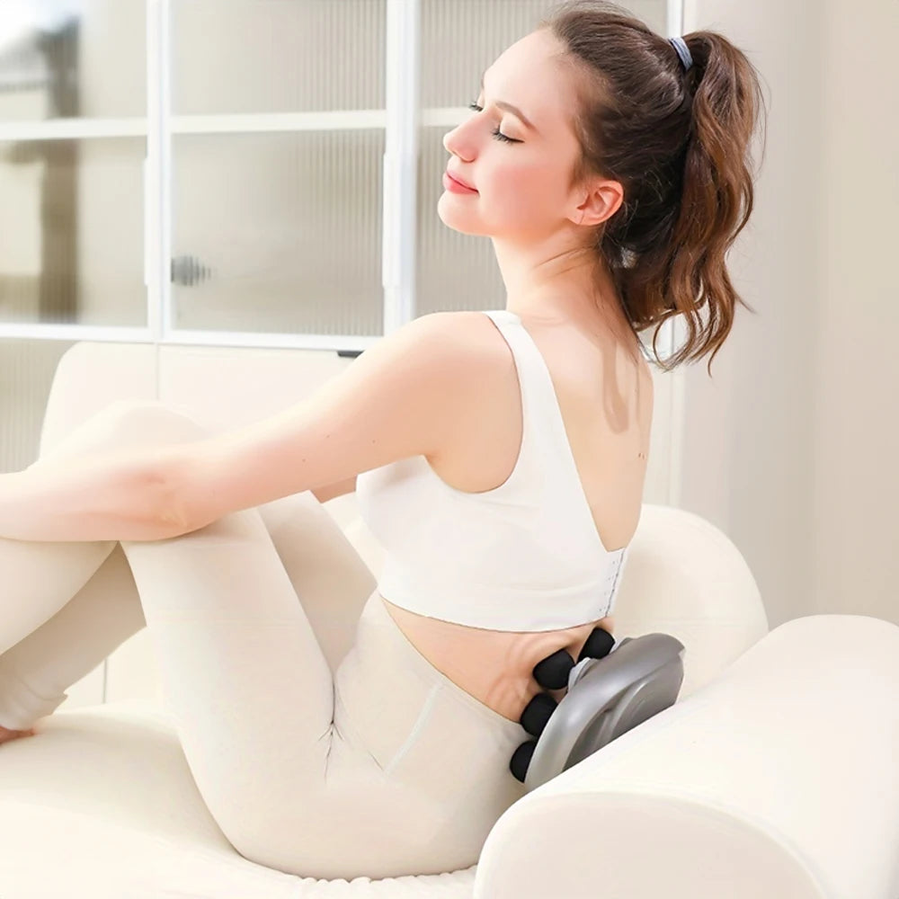 Mastrek Massage Gun - 6 Interchangeable Heads for Deep Tissue Massage