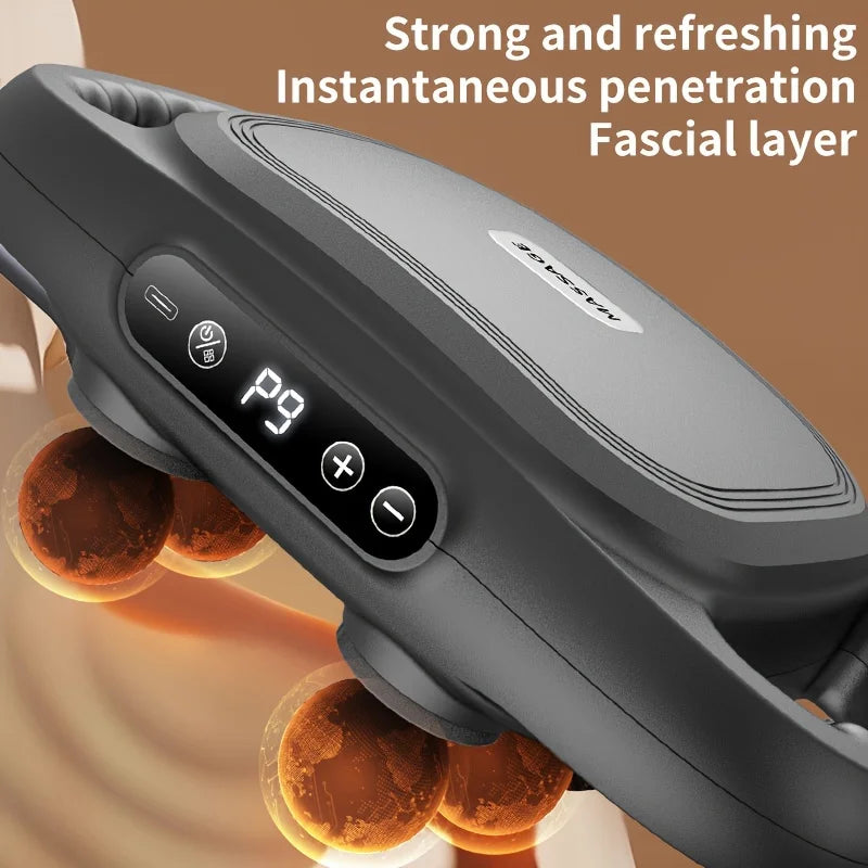 Mastrek Massage Gun - 6 Interchangeable Heads for Deep Tissue Massage