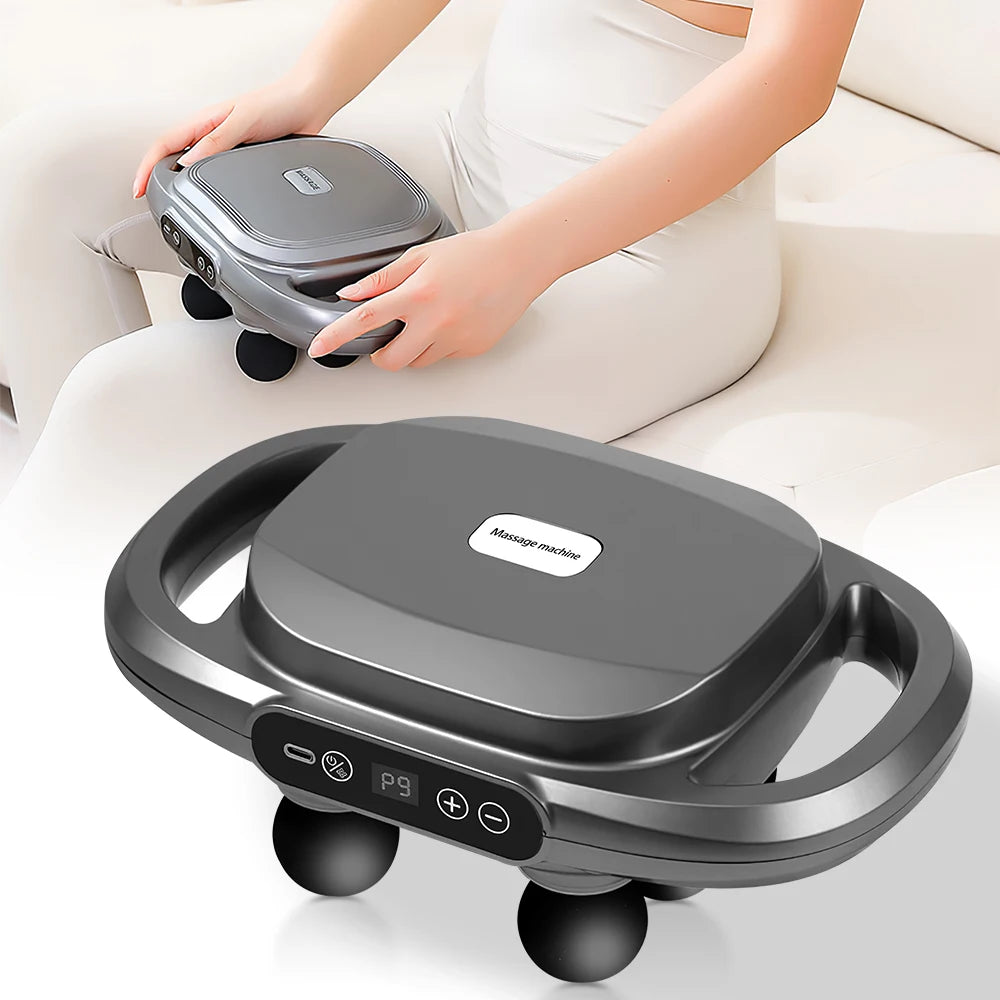 Mastrek Massage Gun - 6 Interchangeable Heads for Deep Tissue Massage