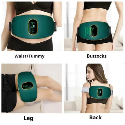 Mastrek Heated Massage Belt - Heat & Vibration for Back & Waist