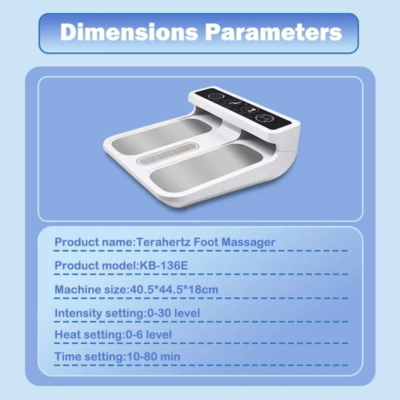 Foot Massager for Circulation – Heated Frequency Therapy UK
