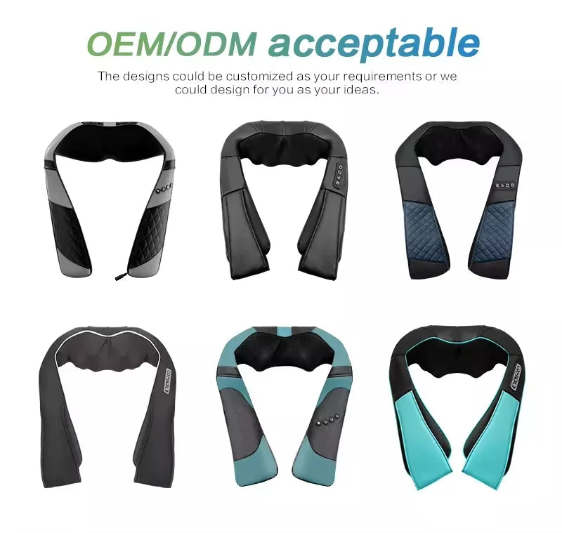 Shiatsu Neck and Shoulder Massager with Heat – Deep Kneading UK