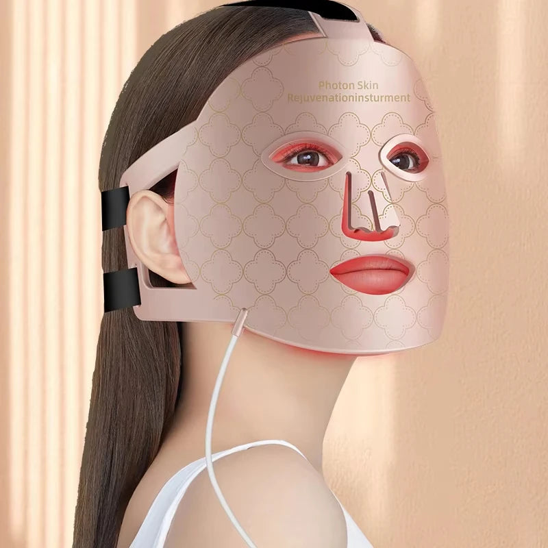 LED Light Face Massager – Red Light Therapy for Skin Tightening UK