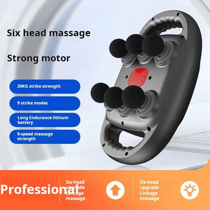 Deep Tissue Massage Gun - 6 Heads for Muscle Recovery