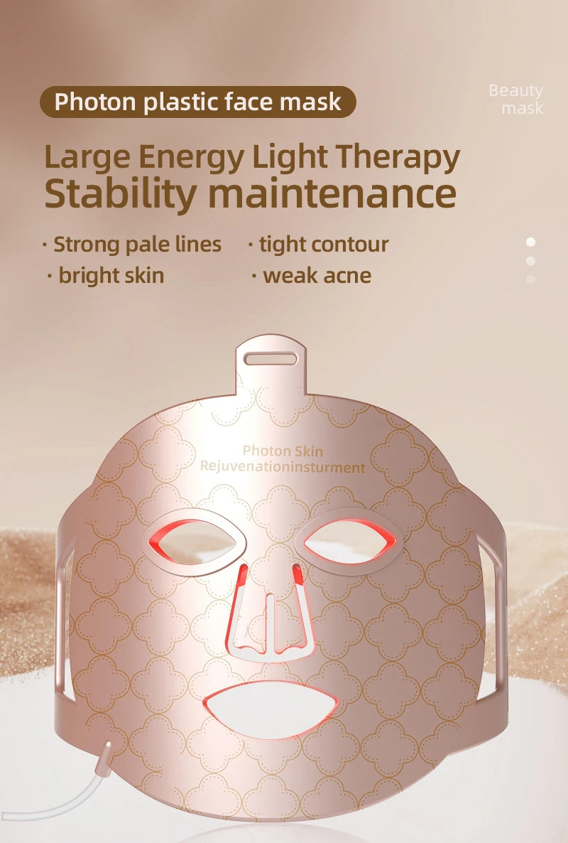 LED Light Face Massager – Red Light Therapy for Skin Tightening UK