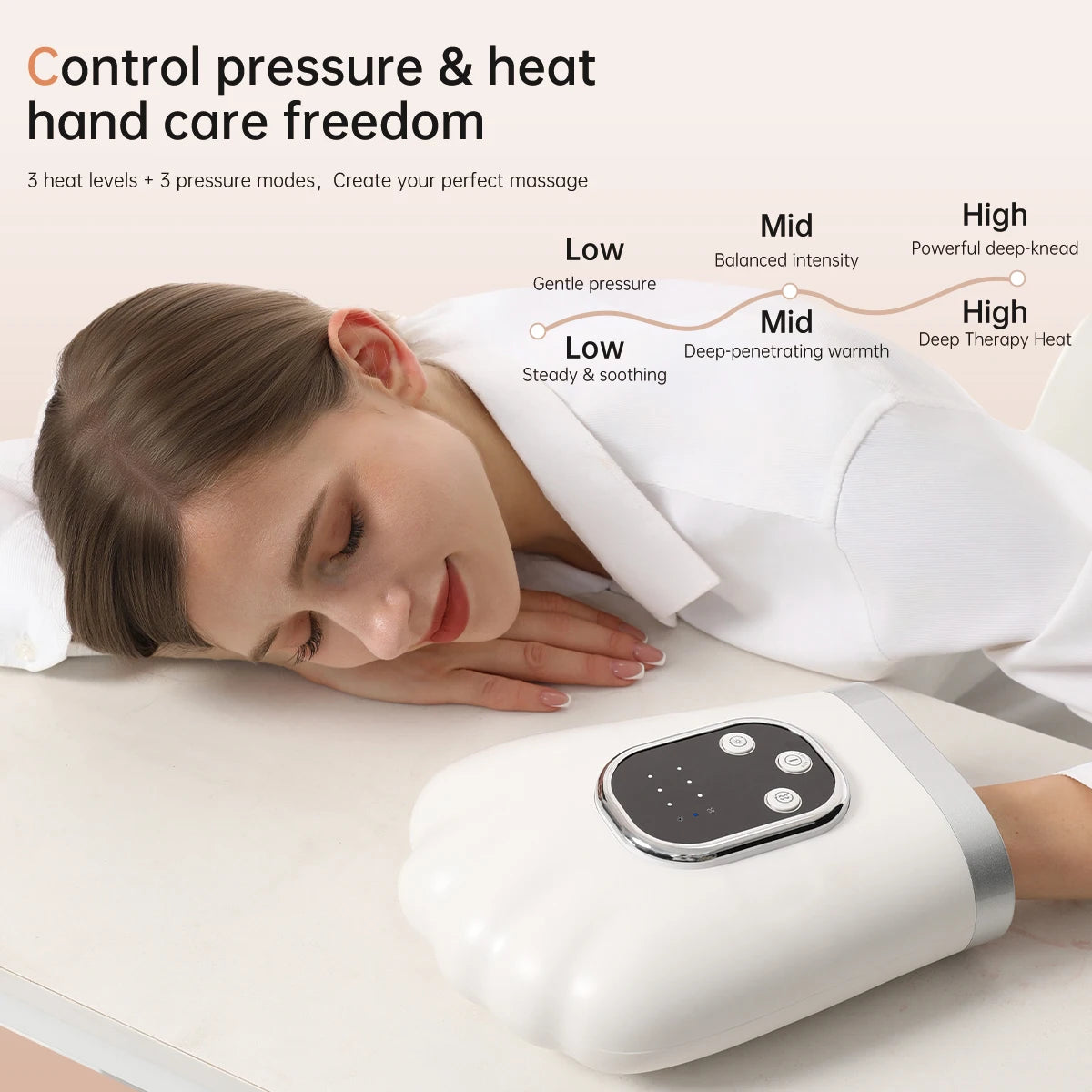 Portable Hand Massager – USB Rechargeable Air Compression UK