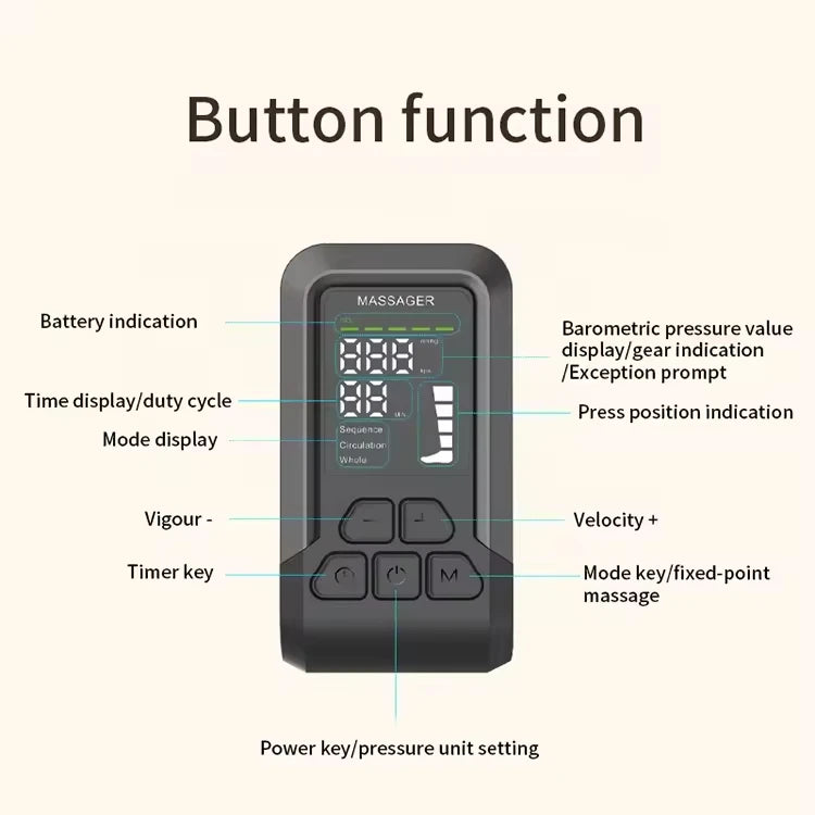 Air Compression Leg Massager – Pressotherapy for Circulation UK