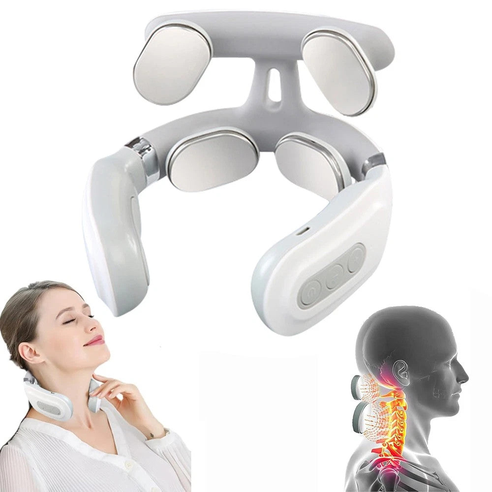 Mastrek Electric Cervical Neck Massager - Pulse Massage for Neck & Shoulders
