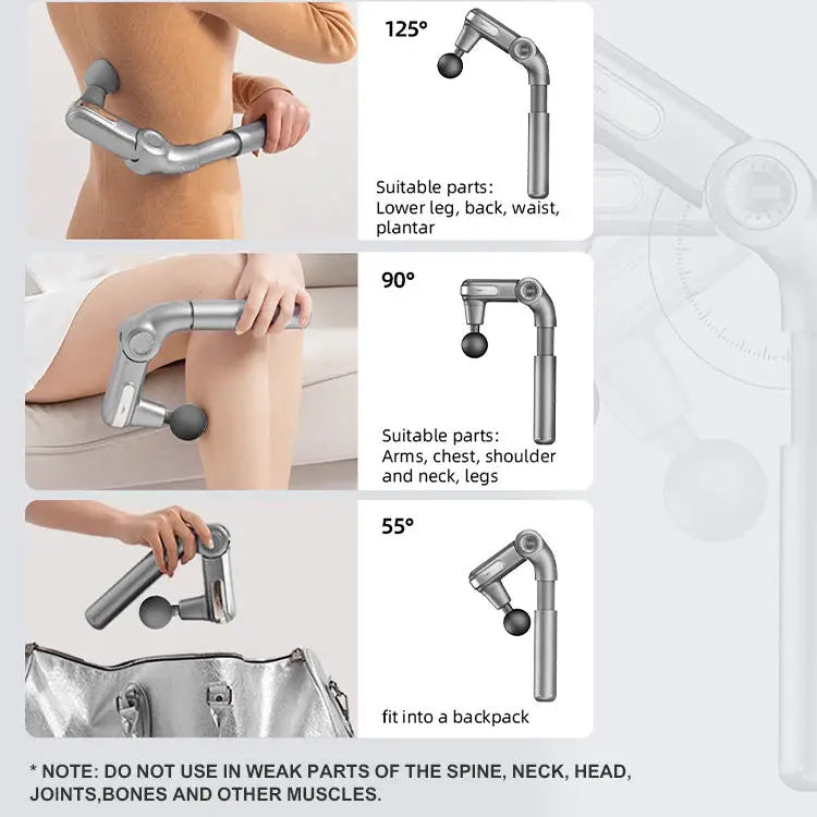 Portable full body massager mat for relaxation and recovery